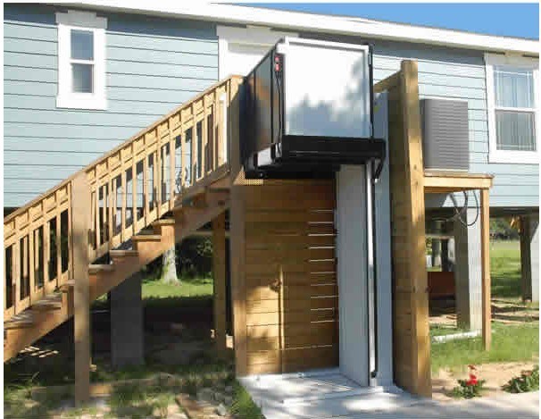 Home Stair Vertical Lift for Disabled