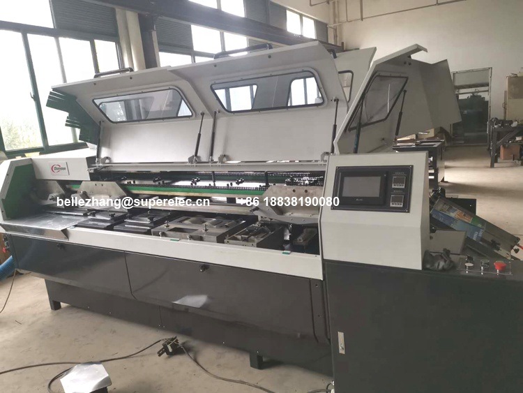 Automatic Feed Cover Glue Binding Machine Elliptic Perfect Binding Machine