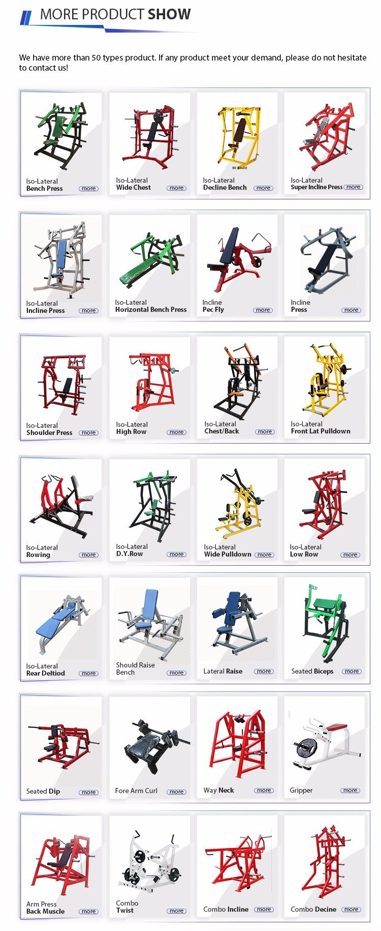 Hot Sell Hammer Strength Equipment for Sale Decline Chest Press