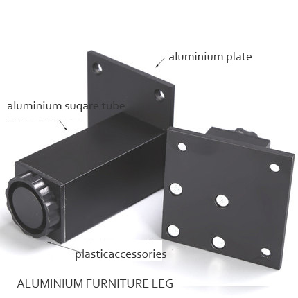 Restaurant Furniture Aluminium Exquisite Furniture Legs Chair Legs Bed Leg