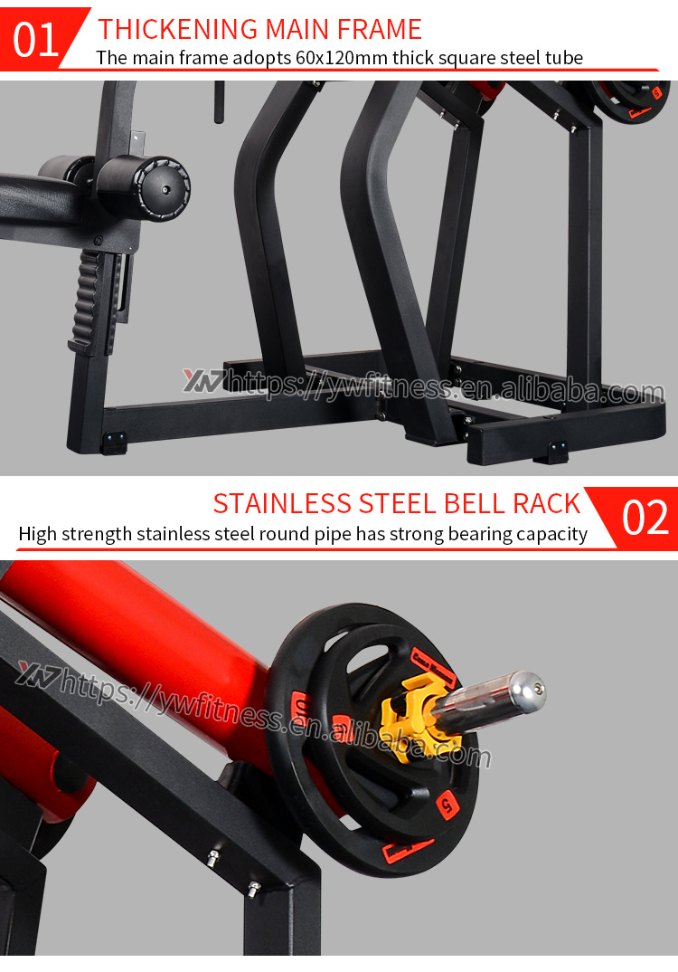 Commercial Fitness Gym Equipment Yw-1906 Lat Pulldown for Bodybuilding