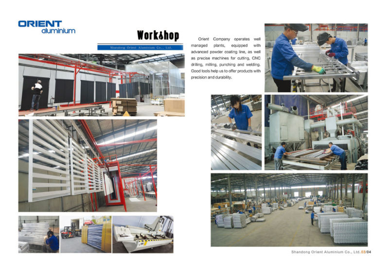 Adjustable Stair Railing Aluminium China Factory Sale