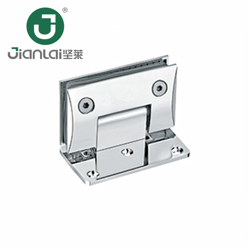 Camber 90 Degree Bathroom Glass Clamp Pivot Shower Hinge