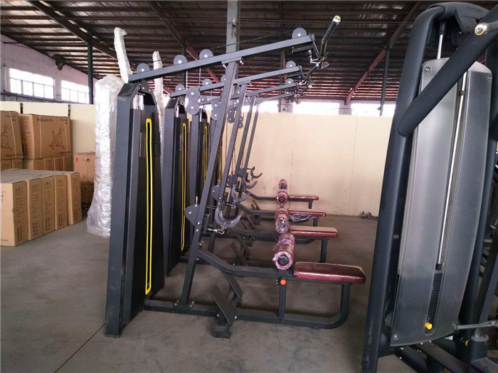 Commercial Strength Fitness Equipment / Lat Pulldown & Low Row