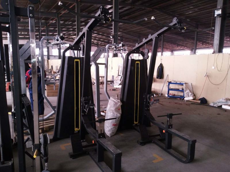 Commercial Strength Fitness Equipment / Lat Pulldown & Low Row