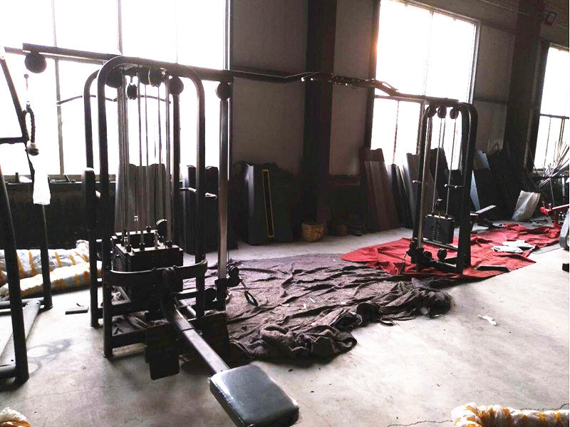 Commercial Multi Station Gym, 4 Multi Function Gym Sports Equipment Multi Functional Fitness