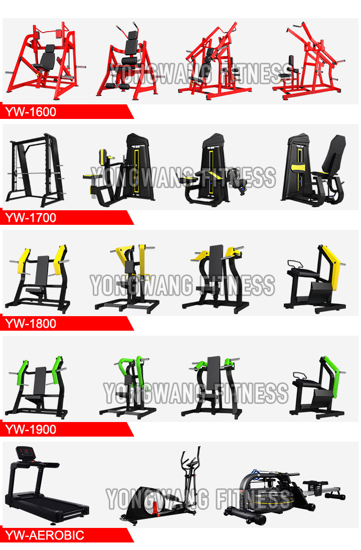 Gym Use Plate Tree Rack Plate Loaded Yw1701 Vertical Plate Tree