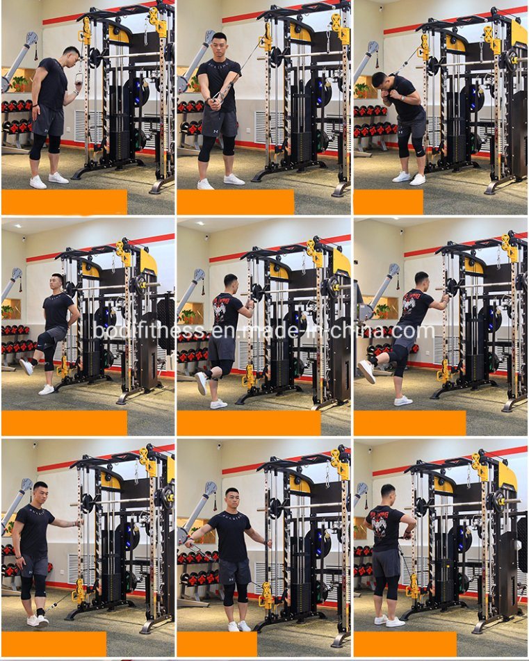 Commercial Multi Rack Gym Fitness Equipment Power Rack Smith Rack Machine