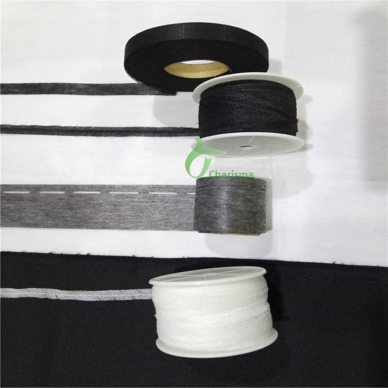 Slotted Tape Laminated Fusible Interlinings for Trouser Waist Shirt Chest