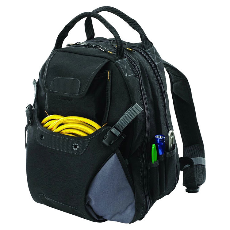 Durable High Quality 1680d Multi-Function Multi-Pocket Electrician Backpack Tool Bag Backpack