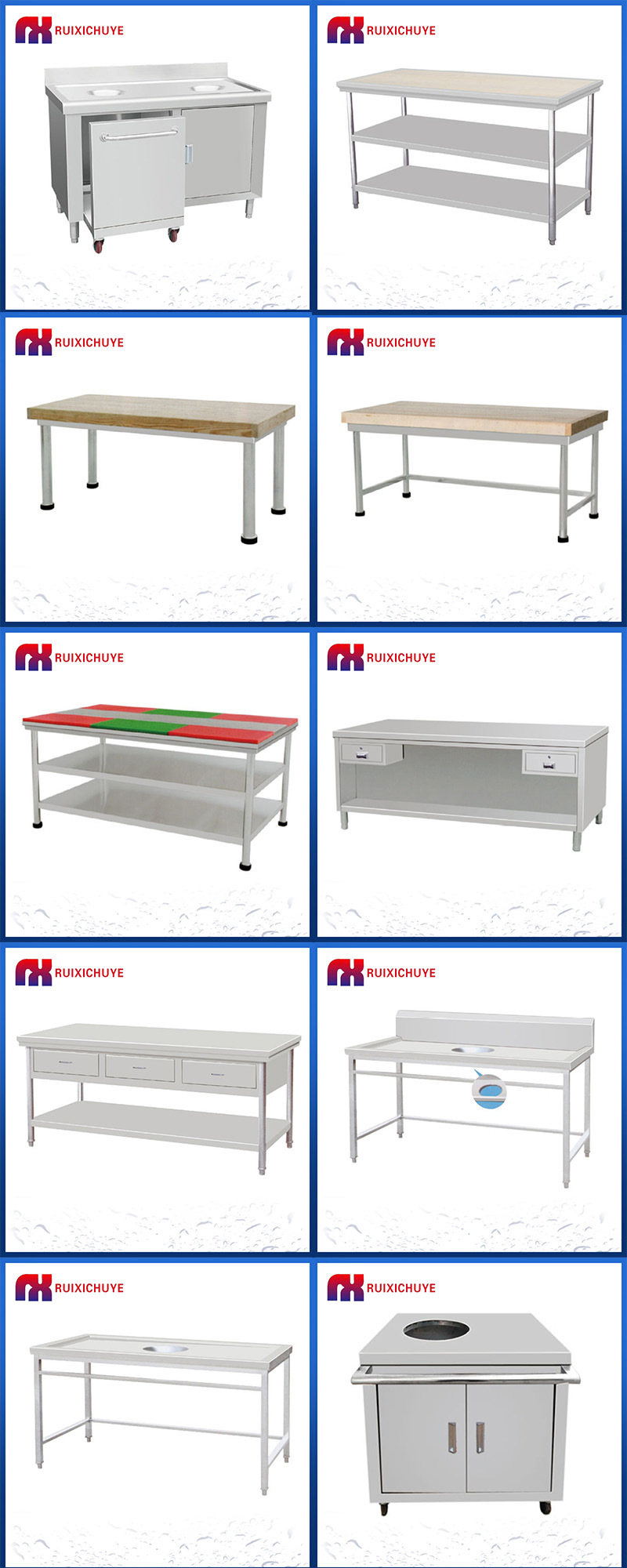 Heavy Duty Industrial Work Bench Working Table for Workplace
