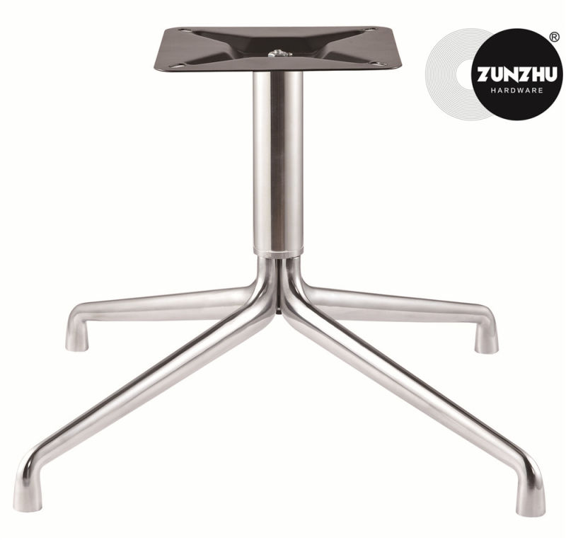 Return Back Gas Lift Four Star Polished Aluminum Alloy Base Foot for Executive Chairs