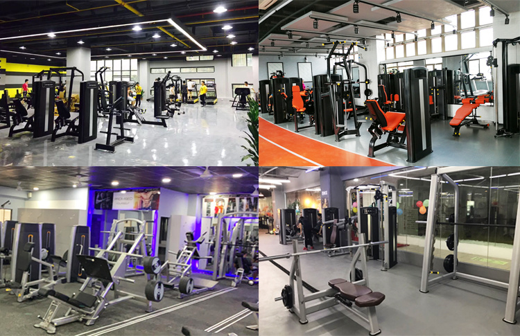 Commercial Fitness, Gym Equipment, Selectorized Machine, Smith Machine