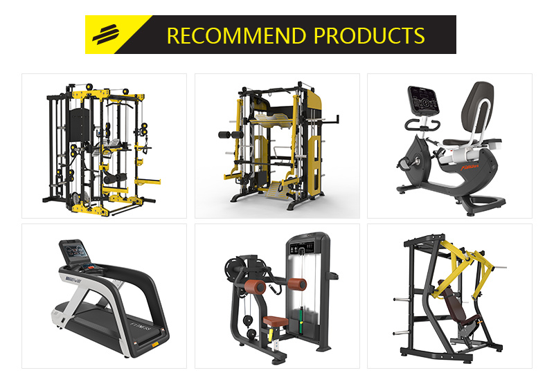 Light Commercial Fitness Gym Equipment Squat Rack Multi Smith Machine