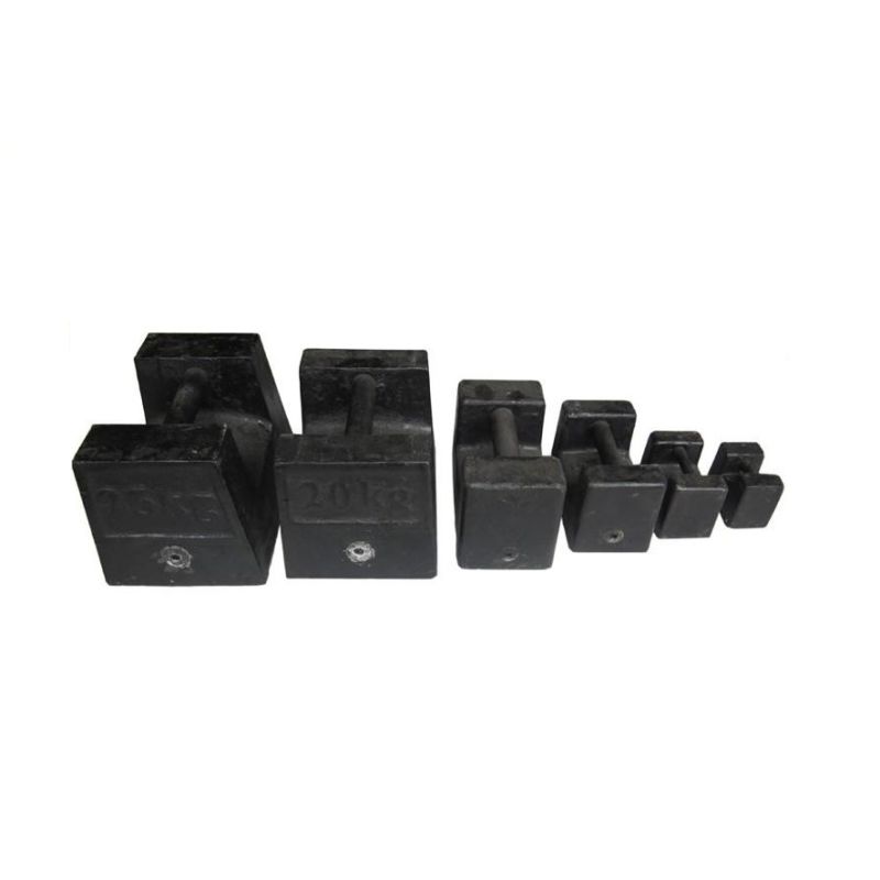 5kg 10kg 20kg Cast Iron Weights Calibration Weights for Balances