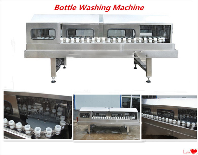 Single Row Double Row Intermittent Bottle Washer