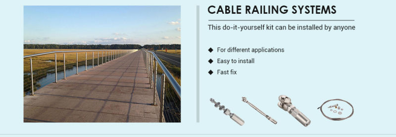 Square Stainless Steel Glass Ajustable Stair Baluster