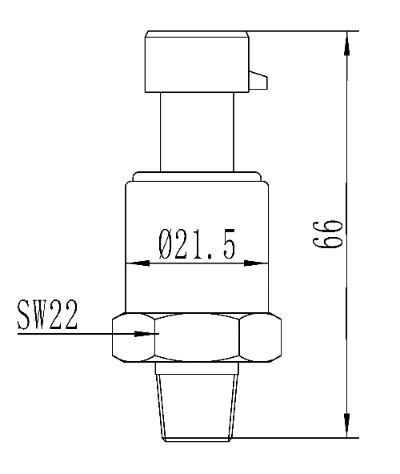 Screw Compressor Small Type Compact Pressure Sensor
