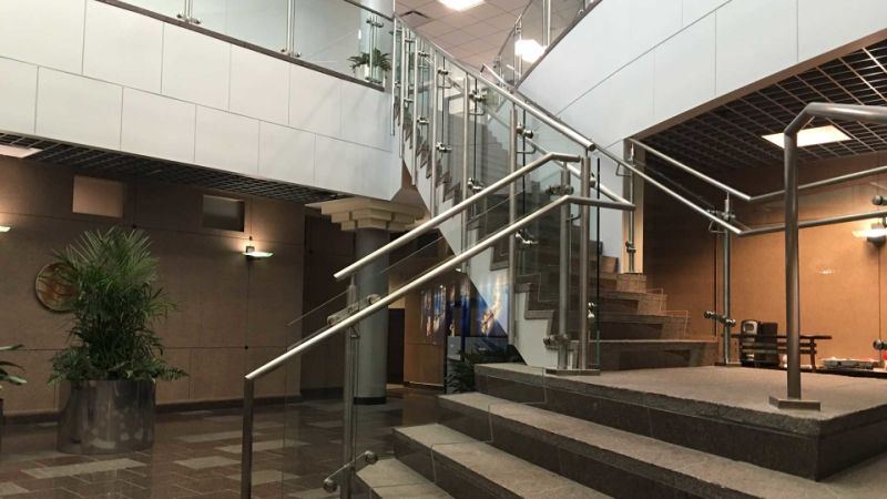 CE Adjustable Stainless Steel Balustrade Staircase Railing Wall Handrail Bracket