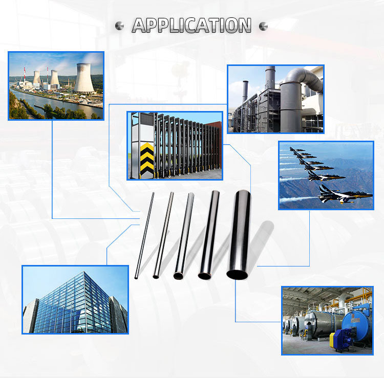 Construction Materials Round/Square/Elliptical Stainless Steel Welded Tube