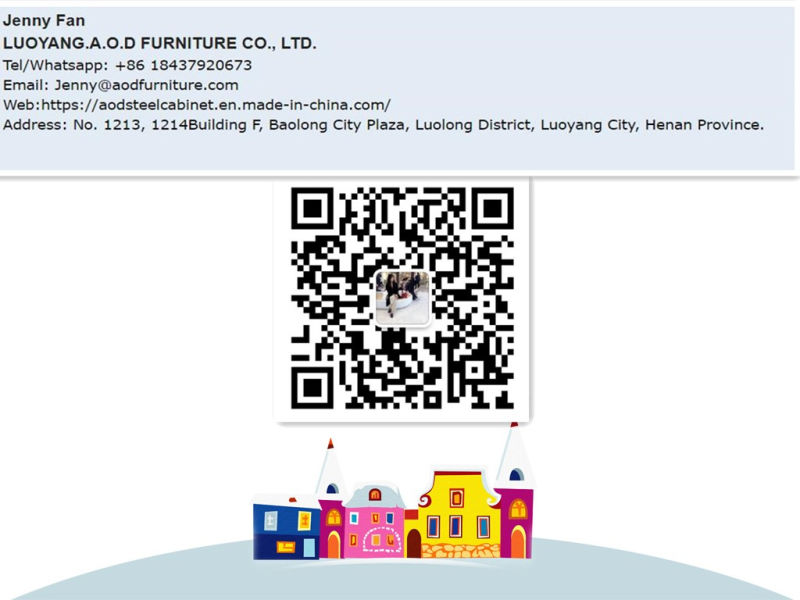 Home Knock Down Furniture Steel Drawer 2 Drawers Filing Cabinet