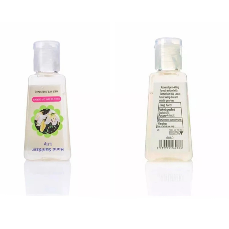 60ml Cleaning Wholesale Bulk Hand Sanitizer Gel Refresh Alcohol Hand Gel Antibacterial Hand Sanitizer