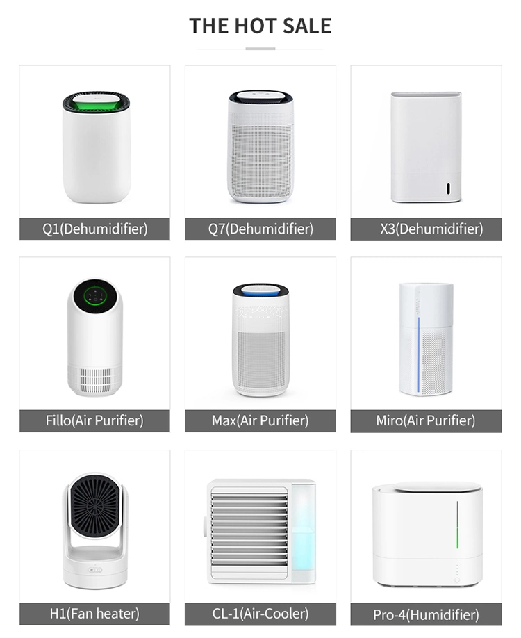 Smart Room HEPA Filter Air Purifiers Desktop Portable Home Mini Air Purifier