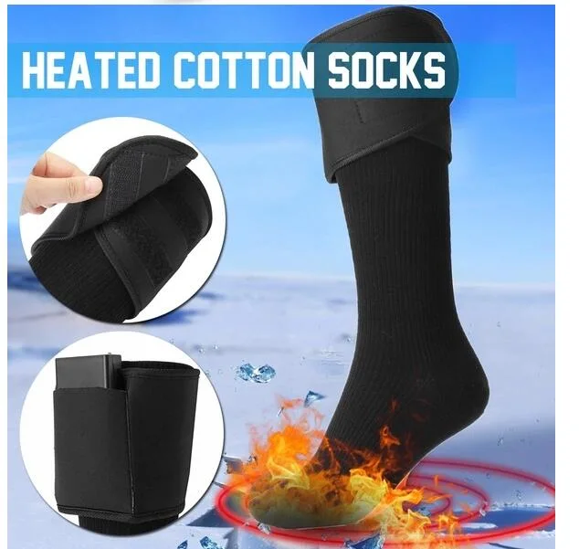 New Winter Warm Socks Heated Socks Sport Socks for Unisex Foot Warmer
