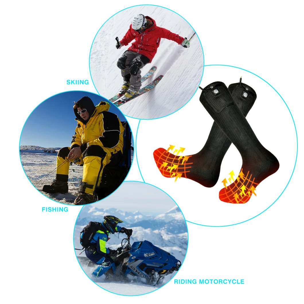 SAVIOR Heated Socks Winter Foot Warmers Socks