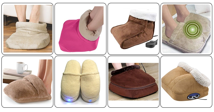 Electric Shiatsu Feet Warmer Massage Machine Thermal Foot Massager with Kneading Rollers