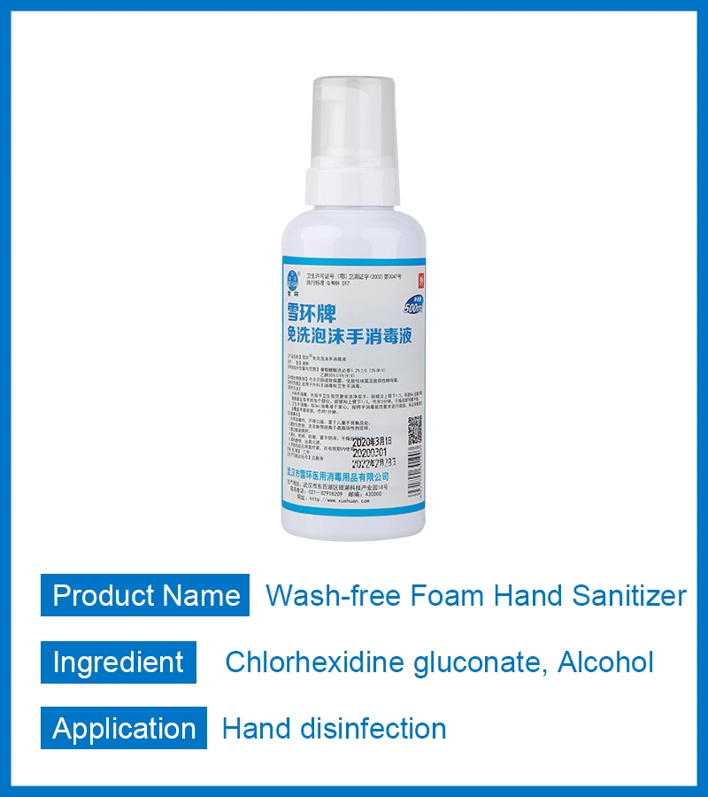 Easy to Carry Hand Disinfectant Wash Your Hands Free Foam Hand Sanitizer