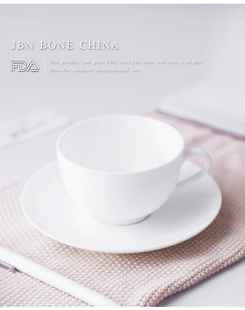 Scratch Resistance Matt 200ml Bone China Italian Cappuccino Cups for Sale