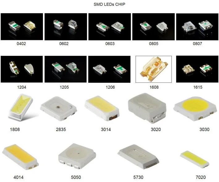 SMD 0402 Yellow Hx-Ahtayl Top-Emitting Chip SMD LED for Wearable and Portable Devices