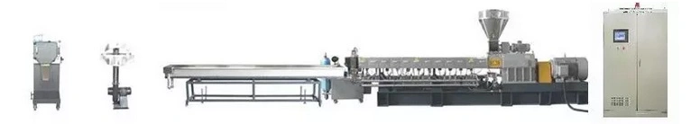 Polymer Engineering Granules Plastic Compounds Twin Screw Extruder Price