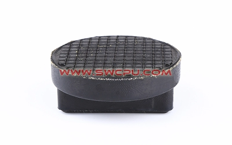 Shock Absorb Scratch Resistance Round Rubber Disc