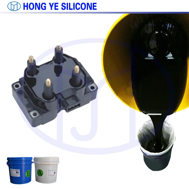 Two Parts Ab Polymer Moisture-Proof Blocking Electronic Potting Silicone on Trucks