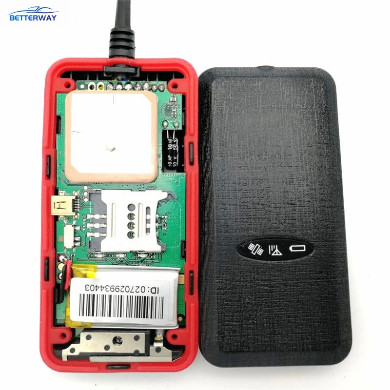 Waterproof Mini Slim GPS Tracker Gt06 with Function of Acc/Mic/Sos Internal Battery Internal Switch