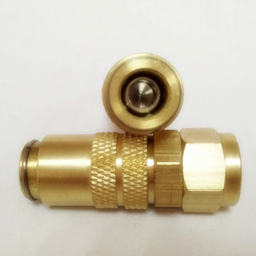 Customized Brass Mold Quick Release Coupling Fitting with Nut