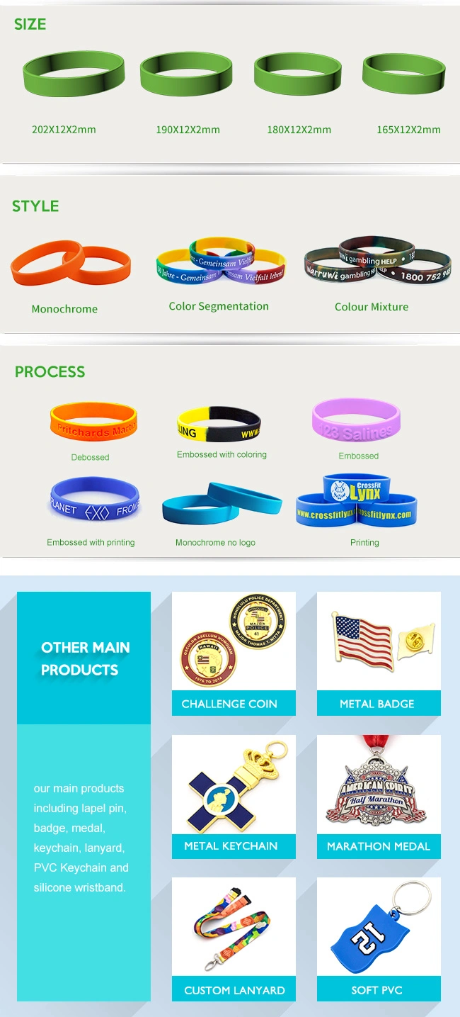 Free Sample Custom Eco Friendly Material Full Color Printing Novelty Silicone Rubber Wristband for Kids