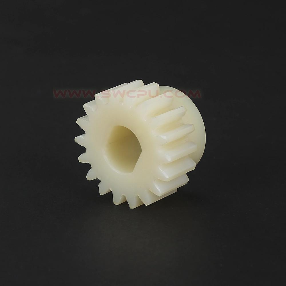 High Precision Low Friction Helical Tooth Plastic Gear