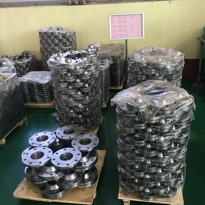 DIN Pn10 Pn16 Carbon Steel Q235 SS304 Slip on Wn Flange Pn16 Pipe Fitting Reducer Connector