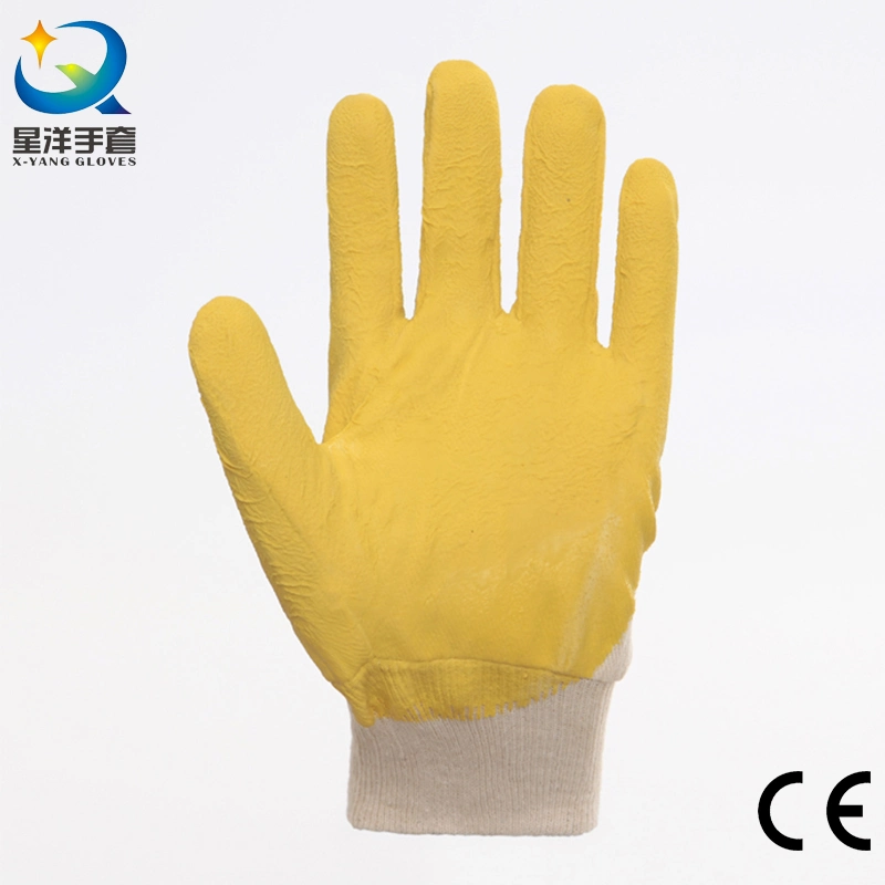 Abrasion Resistance Cleaning Latex Coated Anti-Slip Anti-Cutting Work Safety Gloves