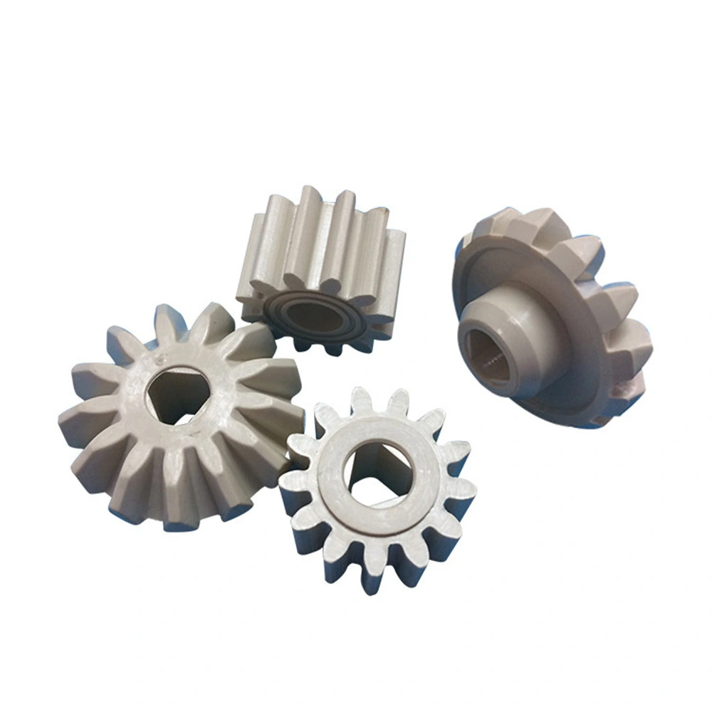 Low Friction POM Plastic Bevel Wheel Gear/Plastic Injection Mould Machine Part