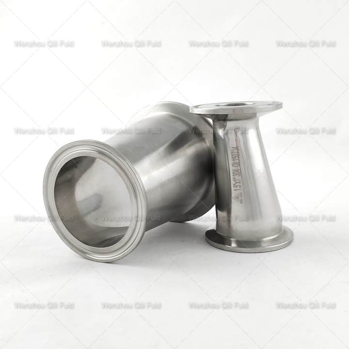 3A SMS DIN Stainless Steel Hygienic Polished Elbow Bend, Tee, Reducer Pipe Fittings