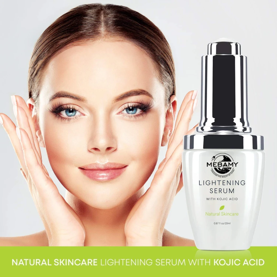 Customized Logo Kojic Acid Brightening Whitening Serum Facial Skin Care
