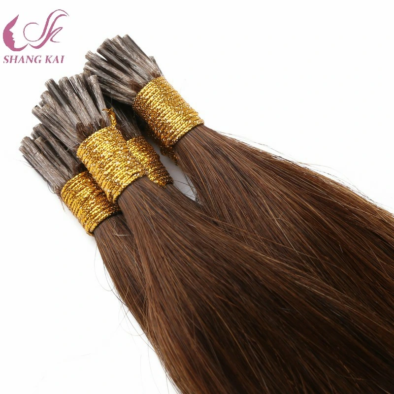 65cm Italian Keratin Fusion Small Stick Tip Hair Extensions Russian Remy Hair