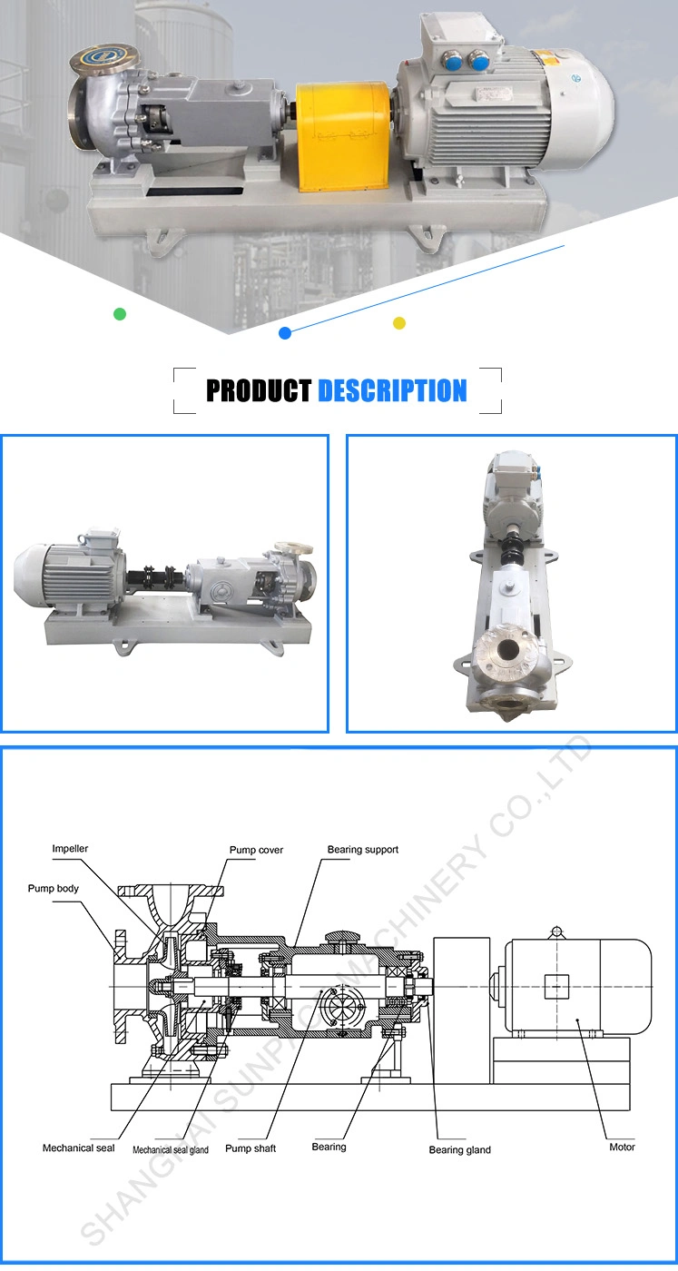 High Quality Anti-Corrosive Stainless Steel Mixed Acid Pump