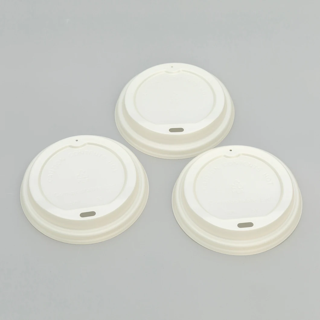 Biodegradable PLA (poly lactic acid) Cold&Hot Drink Cup Lid