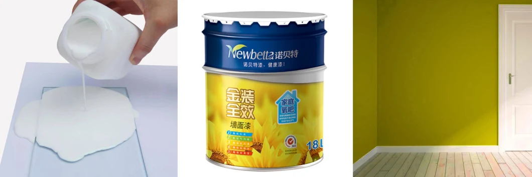 Waterborne Styrene Acrylic Polymer Emulsion for General Wall Paint Material