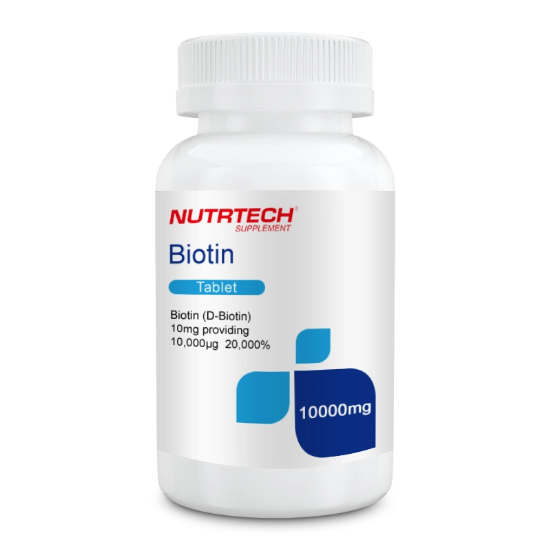 Best Selling Hair Growth Biotin Gummies Vitamin B7 Vitamin H Biotin Tablets